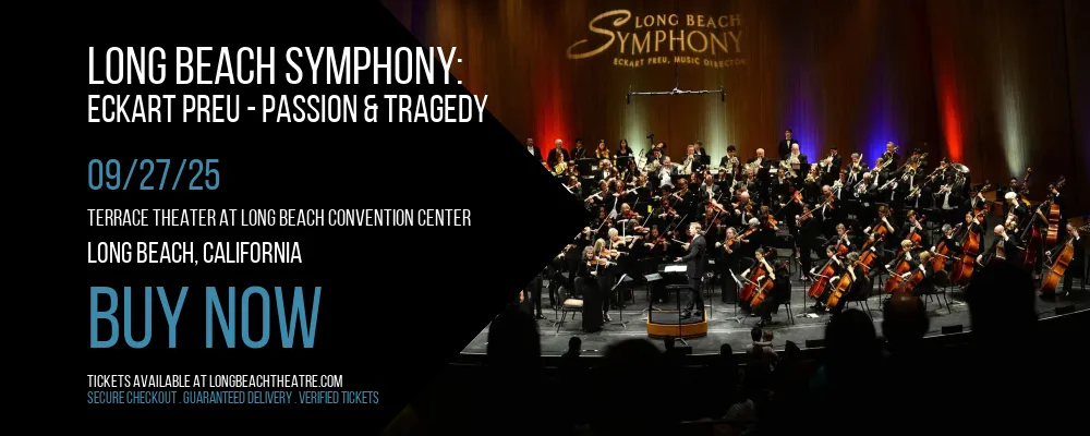 Long Beach Symphony at Terrace Theater at Long Beach Convention Center