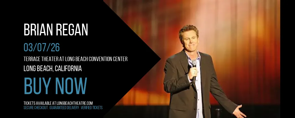 Brian Regan at Terrace Theater at Long Beach Convention Center