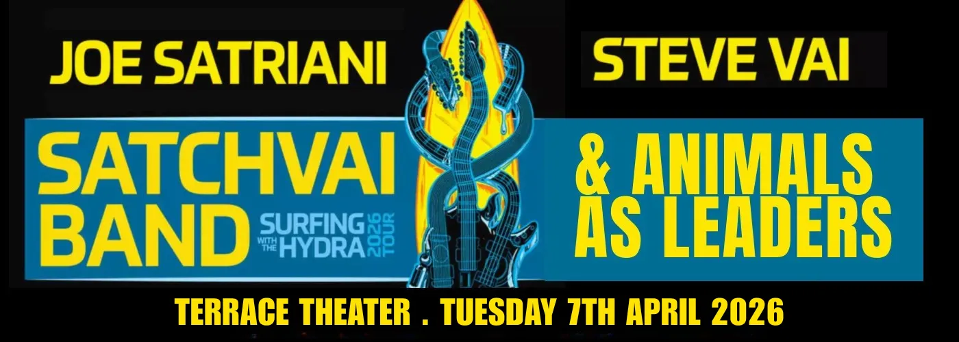 SatchVai Band: Joe Satriani &amp; Steve Vai &amp; Animals As Leaders